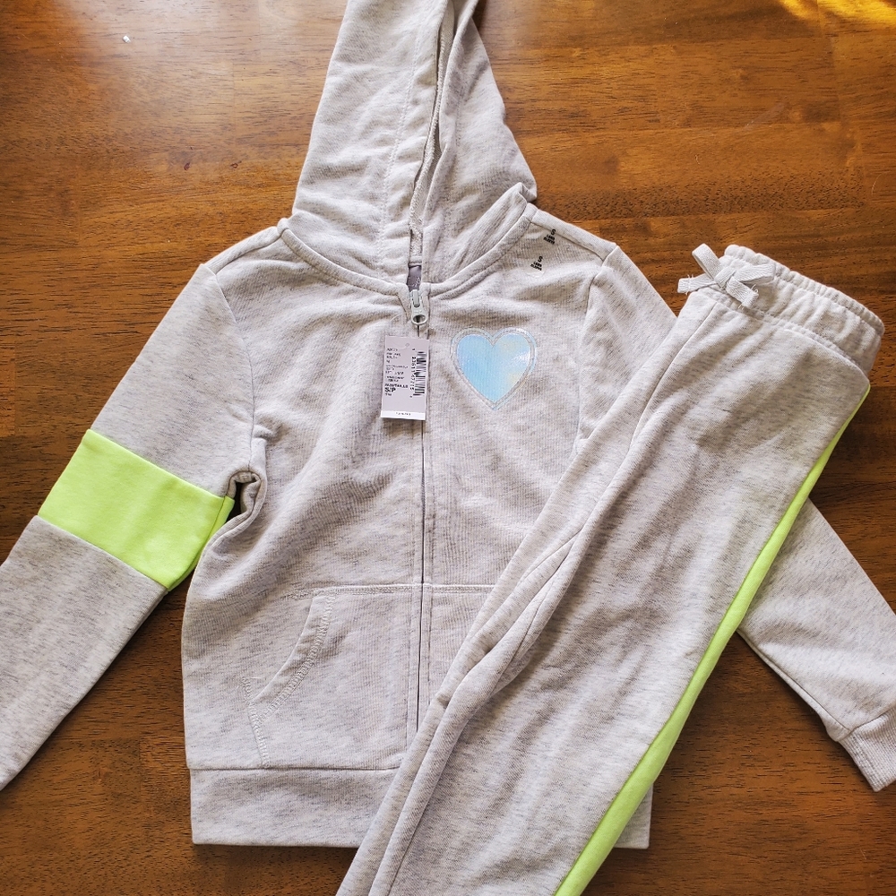 Girls jacket with matching pants